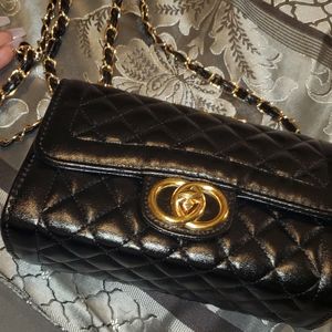 Shein quilted flap purse